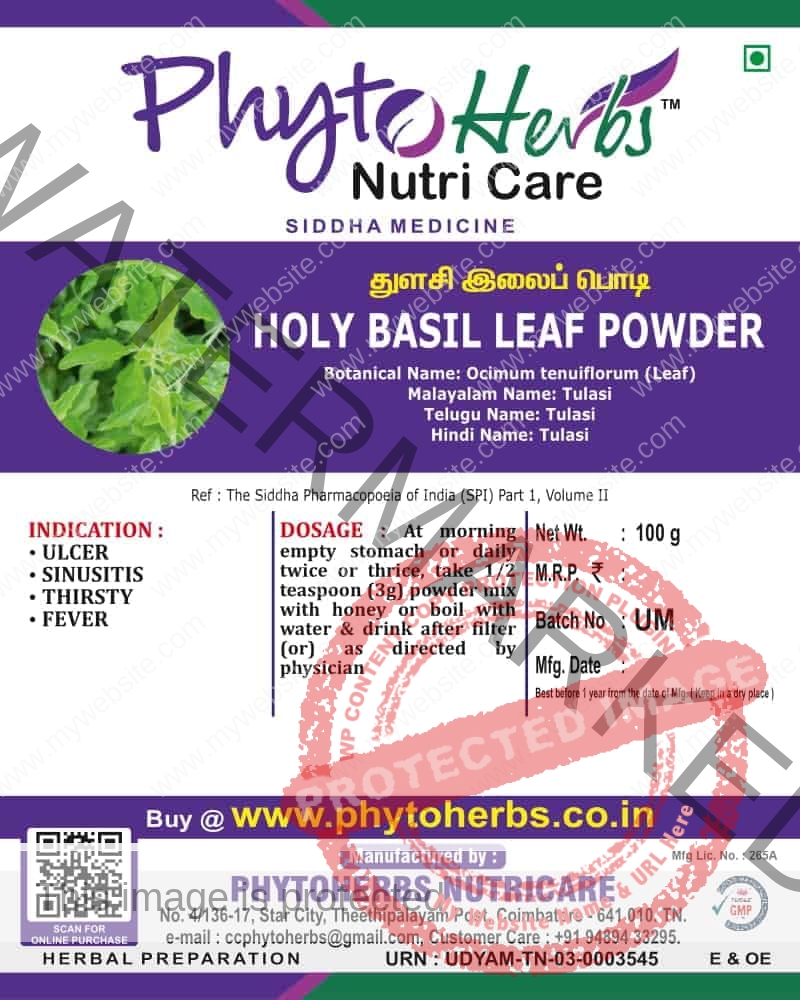 Holy Basil Leaf Powder